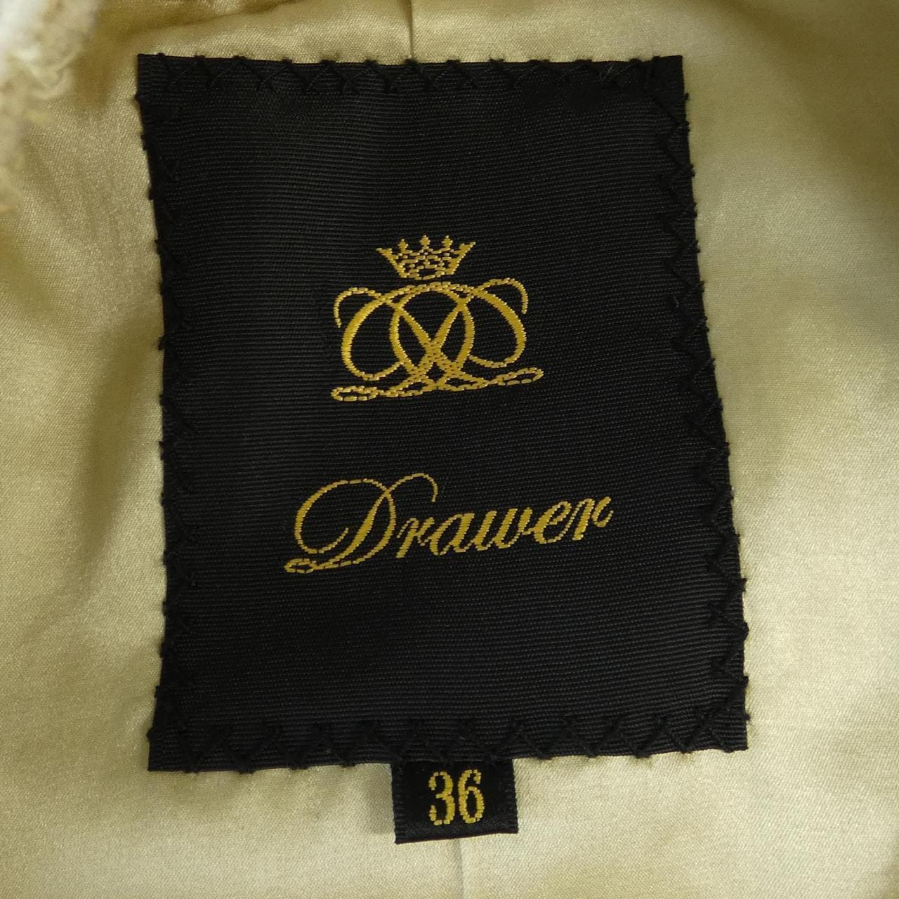 ドゥロワー DRAWER 6522-299-0443 ノーカラージャケット