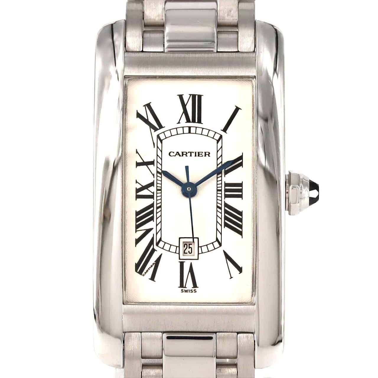 カルティエ タンクアメリカンMM WG W26036L1 WG 自動巻