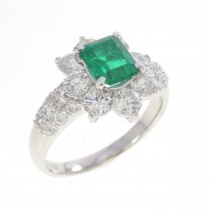 PT900 エメラルド リング 1.03CT コロンビア産