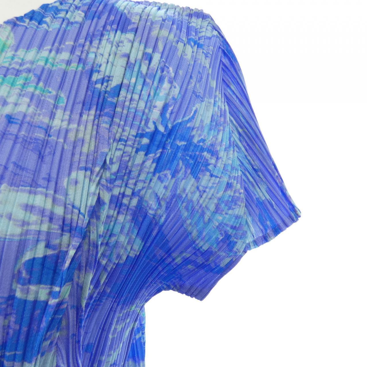 vintage PLEATS PLEASE 2005 花上衣 (PP51-JK581, 7560032)