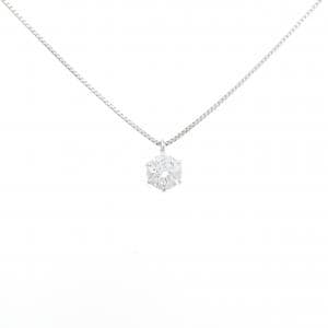 PT900/PT850 ソリティア ダイヤモンド ネックレス 0.305CT