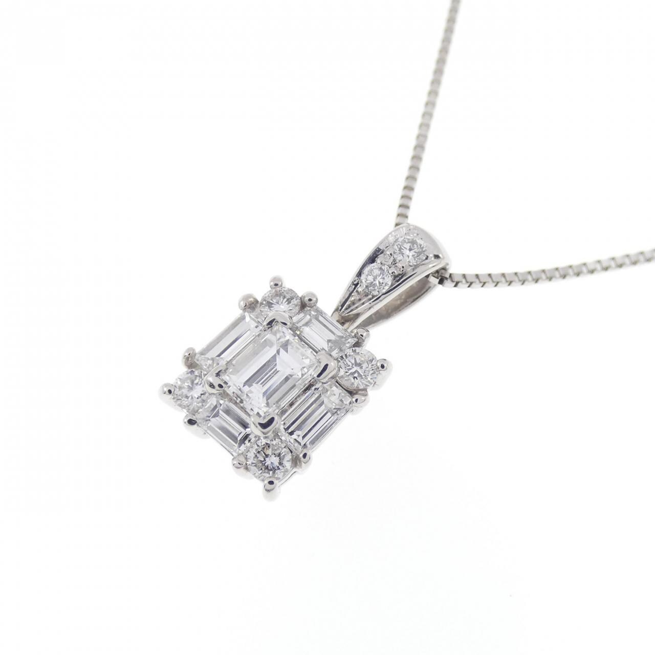 PT ダイヤモンド ネックレス 0.77CT