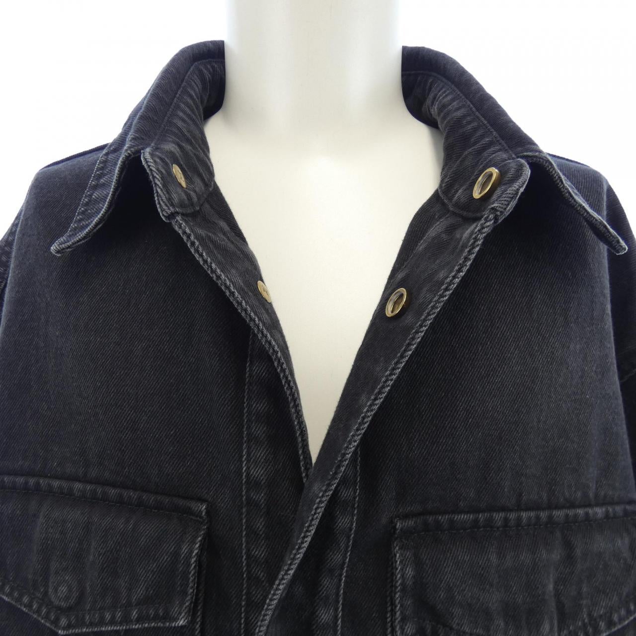 ルイヴィトン LOUIS VUITTON モノグラムエンボスオーバーサイズデニムジャケット HQS42WCHX デニムジャケット