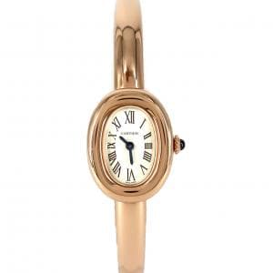 カルティエ ミニベニュワール PG サイズ17 WGBA0036 PG･RG クォーツ