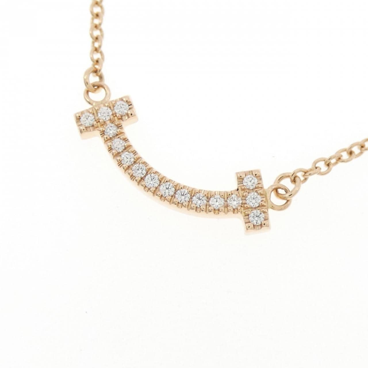 ティファニー Tスマイル ミニ ネックレス