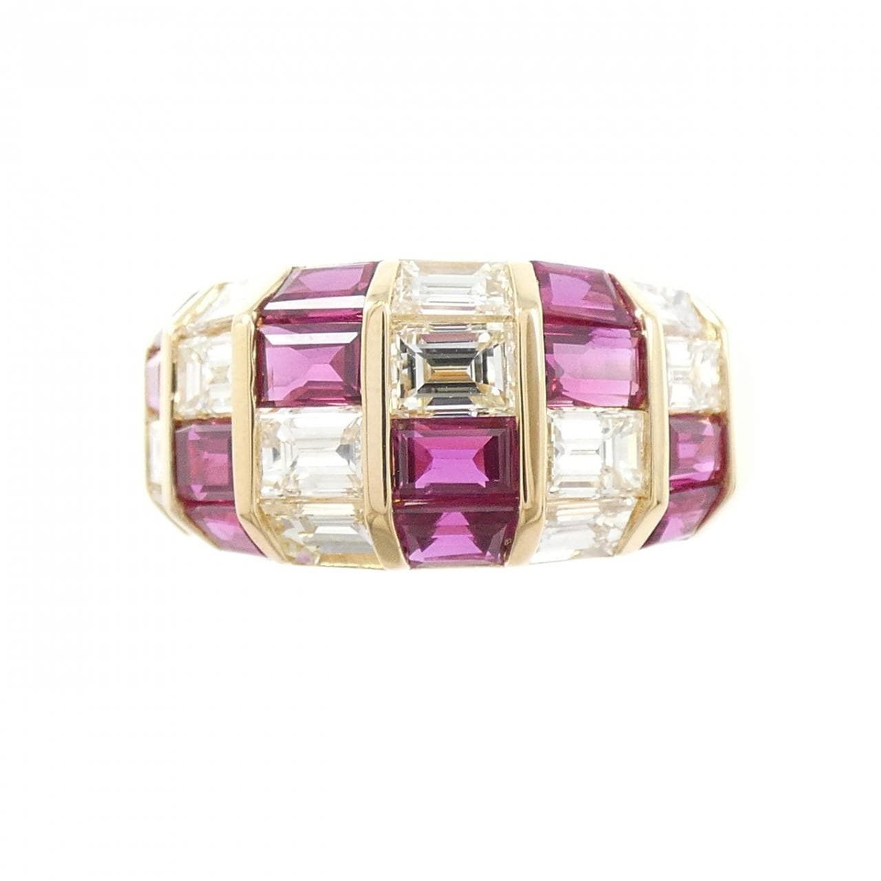 K18YG红宝石戒指2.26CT