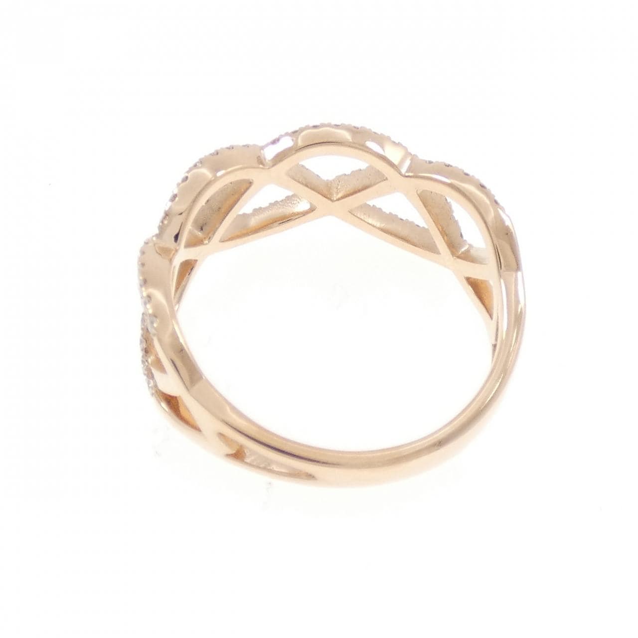 750PG ダイヤモンド リング 0.40CT