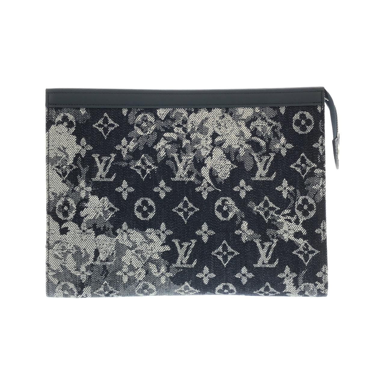 ルイヴィトン モノグラム タペストリー ポシェット ヴォワヤージュ MM M80034 バッグ