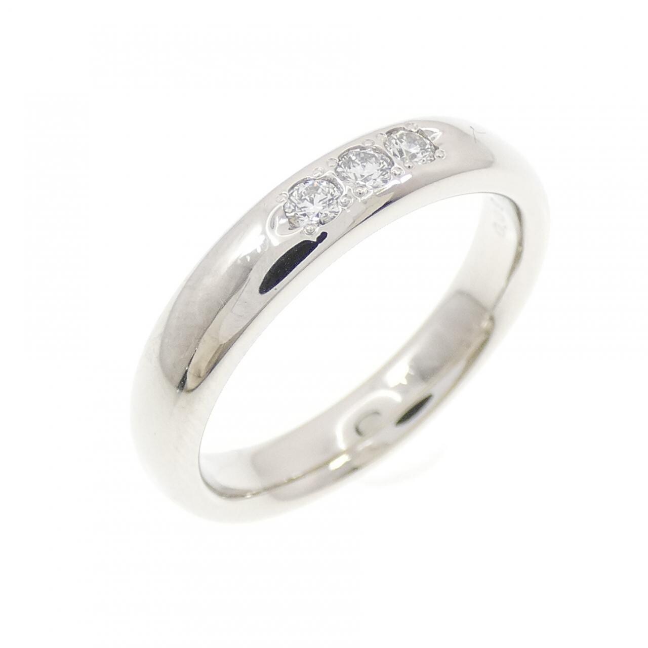 PT950 ダイヤモンド リング 0.09CT