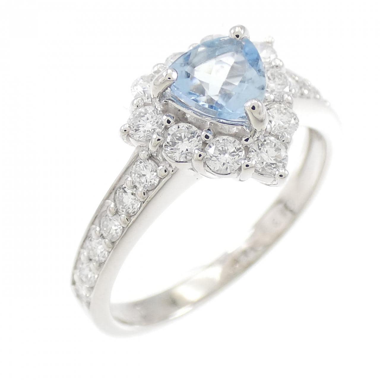 PT Aquamarine Ring 0.43CT