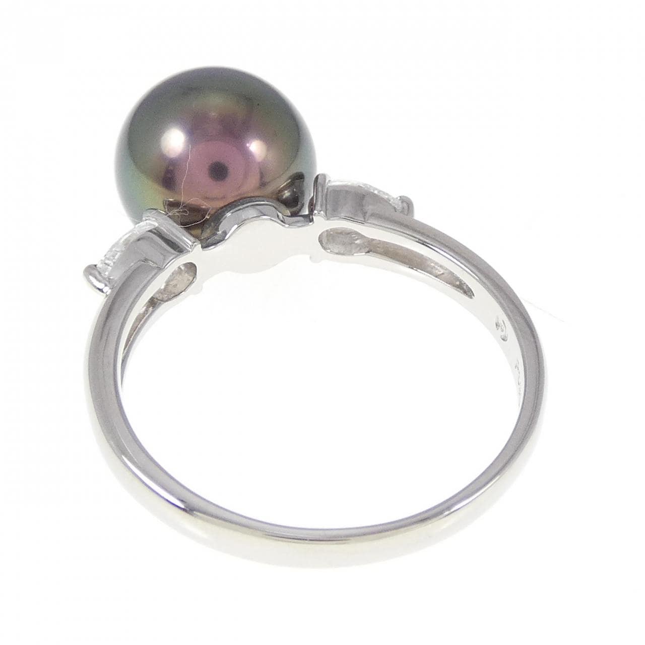 Tasaki Black Pearl Ring 9.8mm