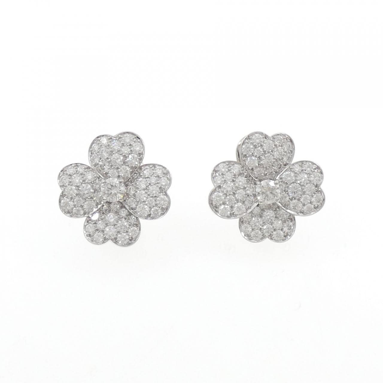 ヴァンクリーフ&アーペル コスモス ミディアム ピアス