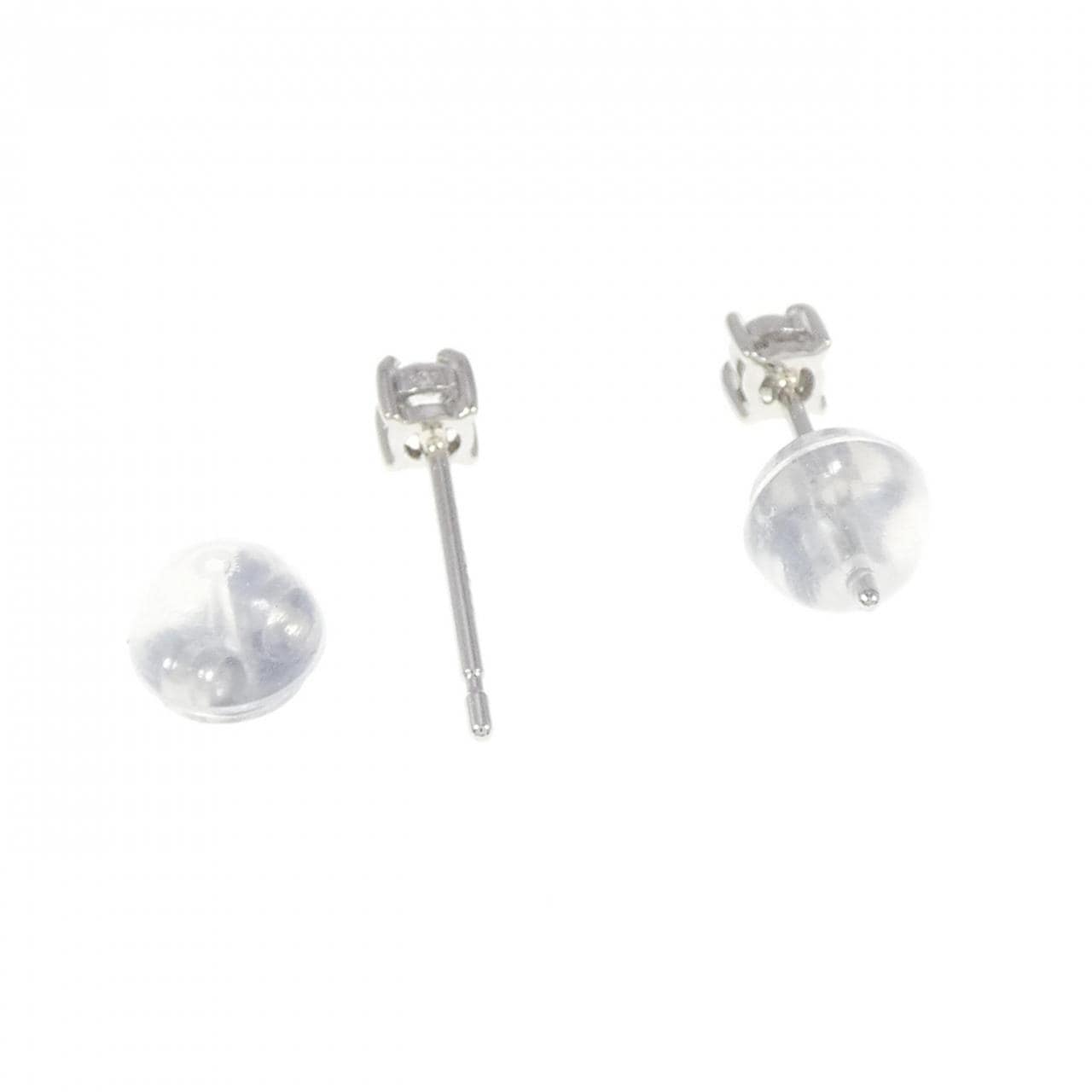 【リメイク】PT ダイヤモンド ピアス 0.10CT