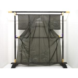 単衣　紗合せ訪問着