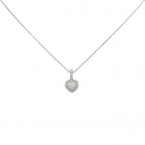 PT950/PT850 ダイヤモンド ネックレス 0.328CT D IF ハートシェイプ