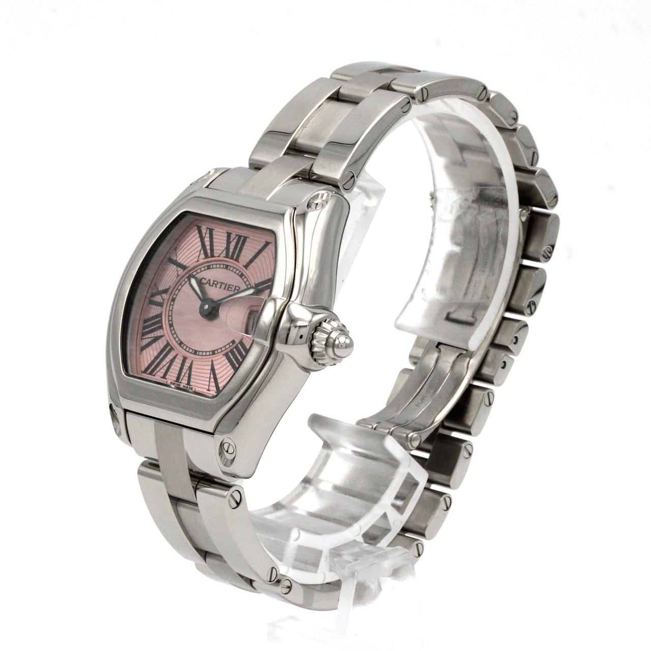 カルティエ ロードスターSM W62017V3 SS クォーツ