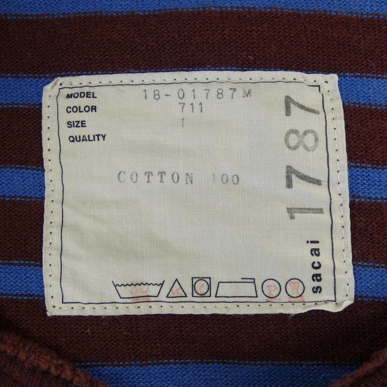 サカイ SACAI 18-01787M Tシャツ