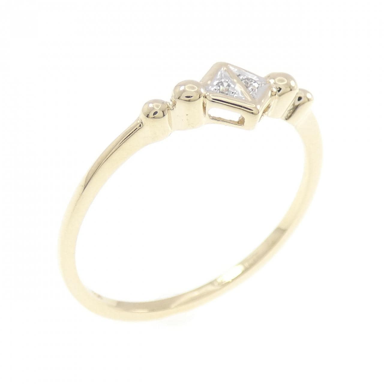 585YG/585WG ダイヤモンド リング 0.02CT