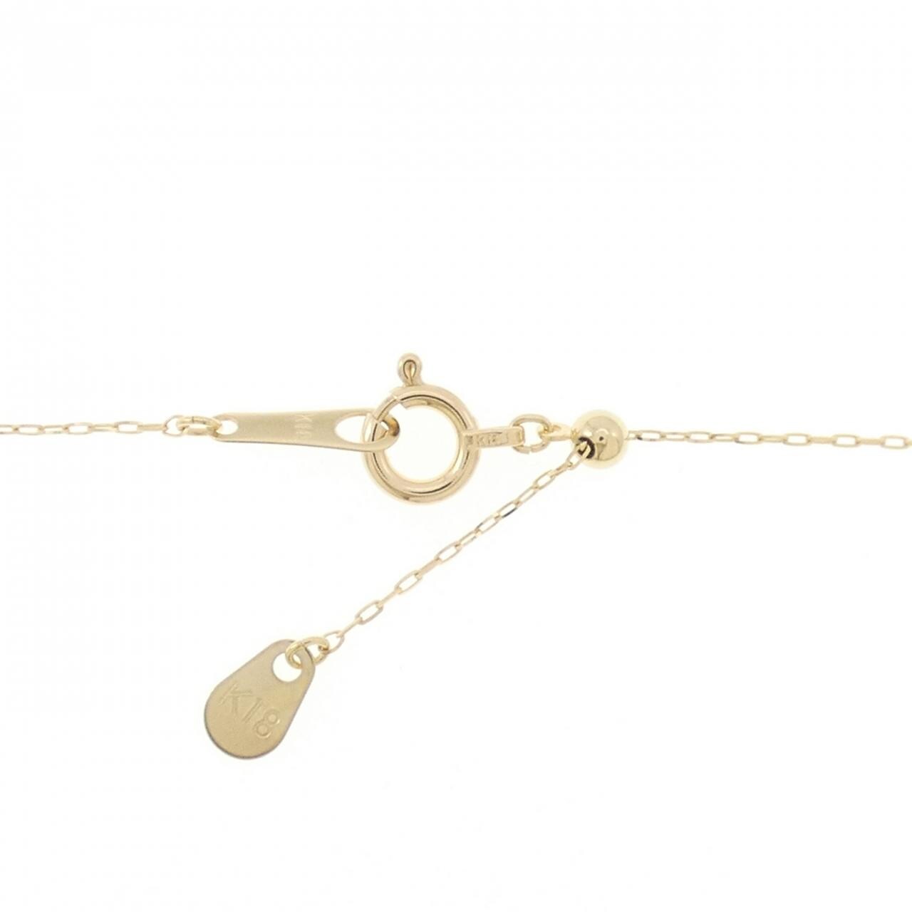 K18YG ダイヤモンド ネックレス 0.30CT