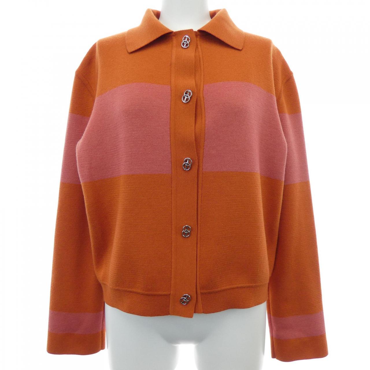 エルメス HERMES ZOUAVES ET DRAGONS 2E2804D6 ツイルレーヌ カーディガン