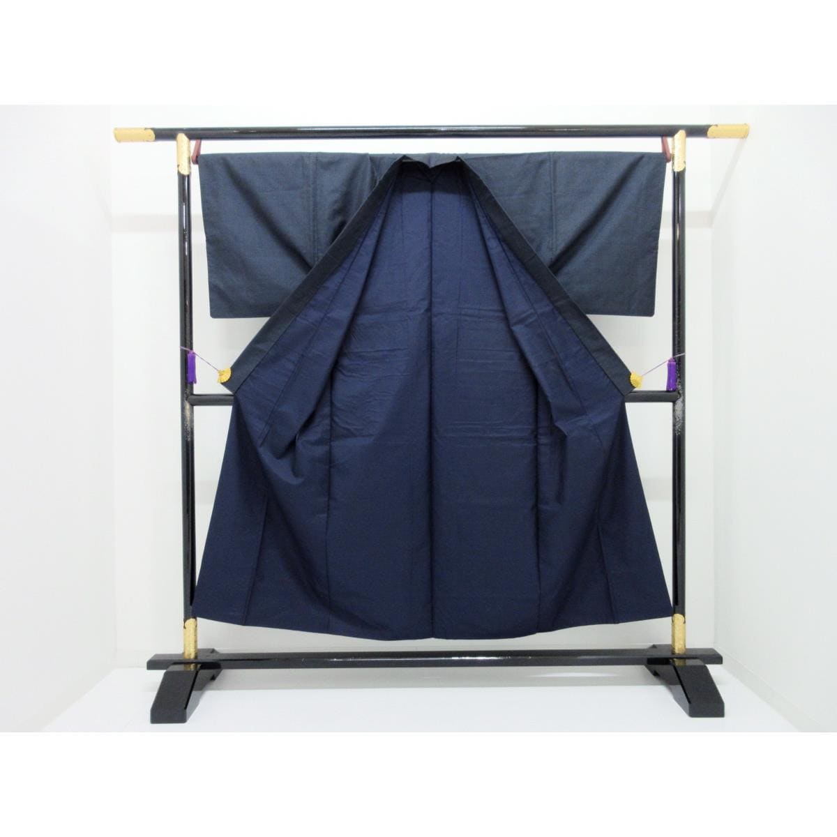 男物【大島紬】１００山　きもの・羽織・長襦袢　３点セット