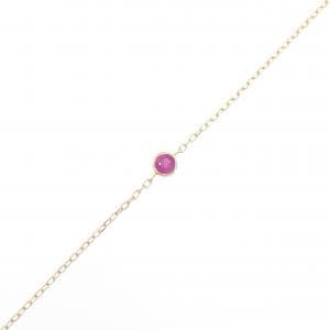 K18YG ルビー ブレスレット