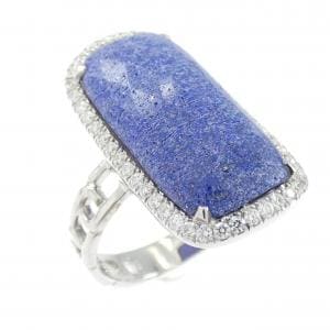 750WG ラピスラズリ リング 7.52CT