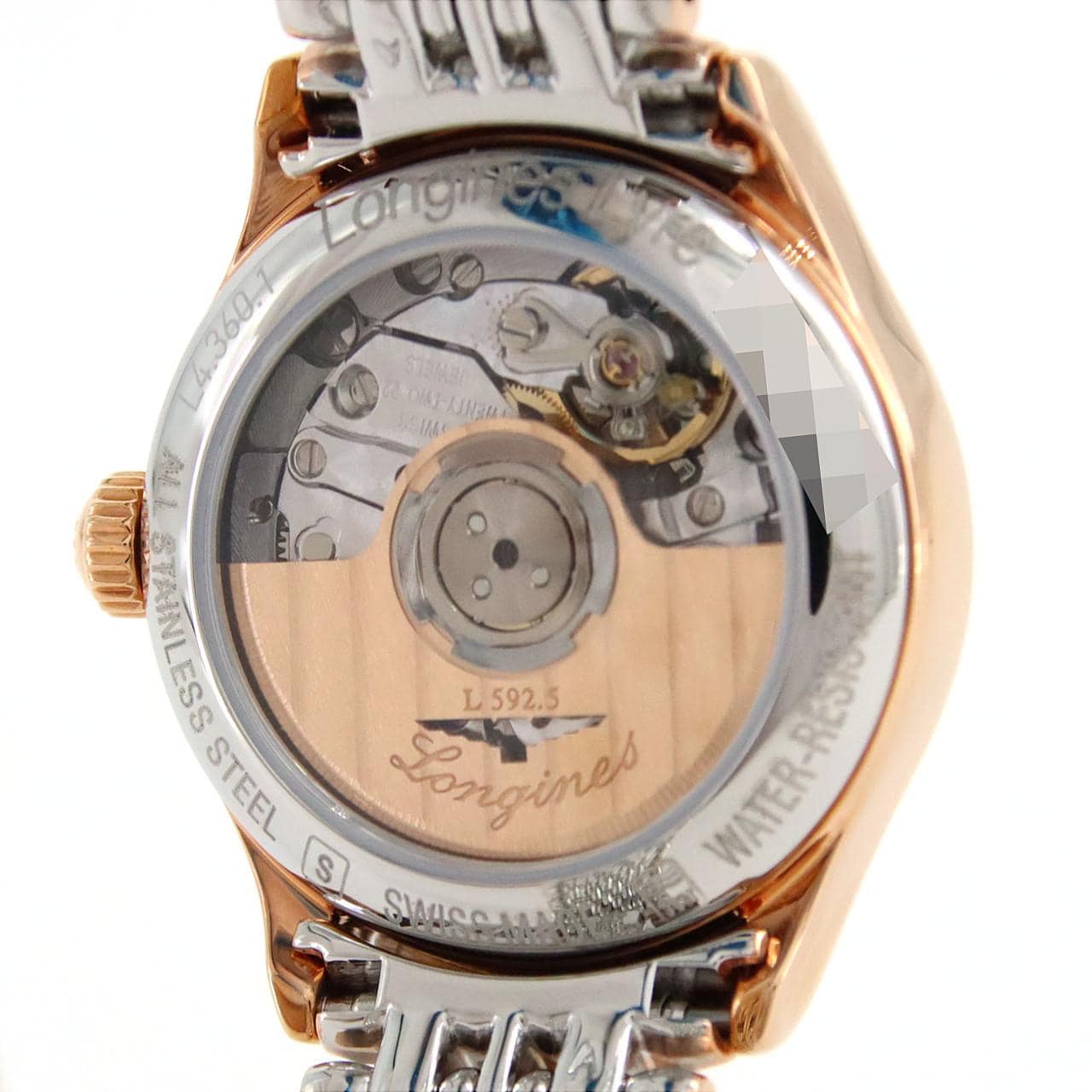 [新品] LONGINES Reel RG Combi L4.360.1.11.7 SSxGP自動上弦