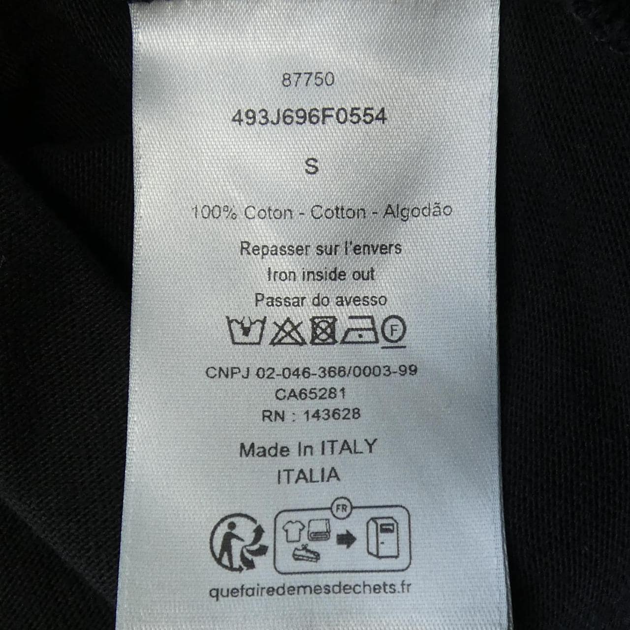 ディオール DIOR Handwritten Christian Dior Tシャツ 493J696F0554 Tシャツ