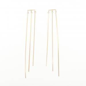 【新品】K18YG ピアス