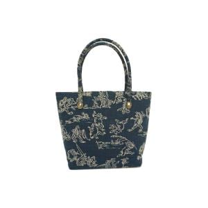 【新品】バッグ　鳥獣戯画