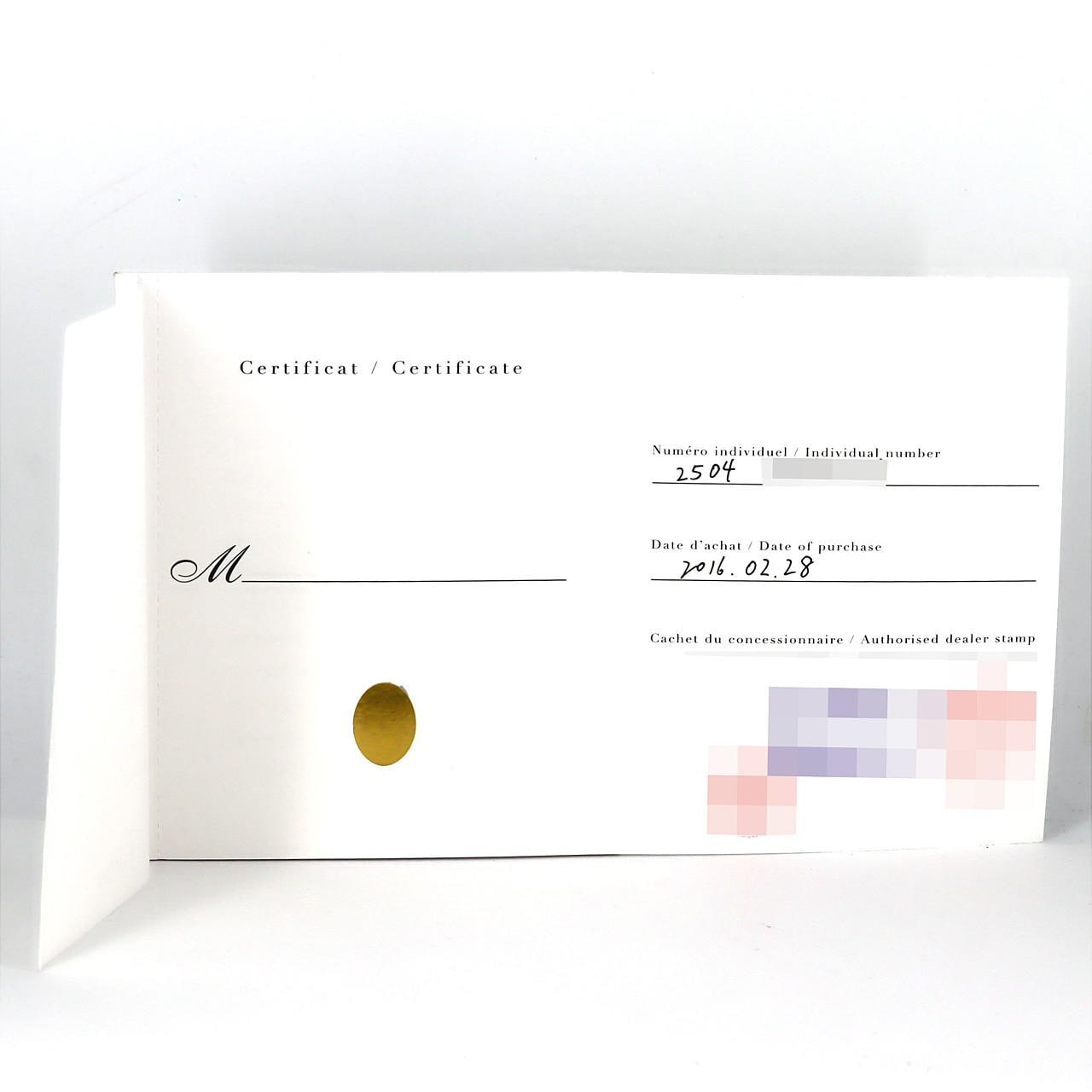 カルティエ タンクアメリカンMM PG/2D WB710010 PG･RG 自動巻