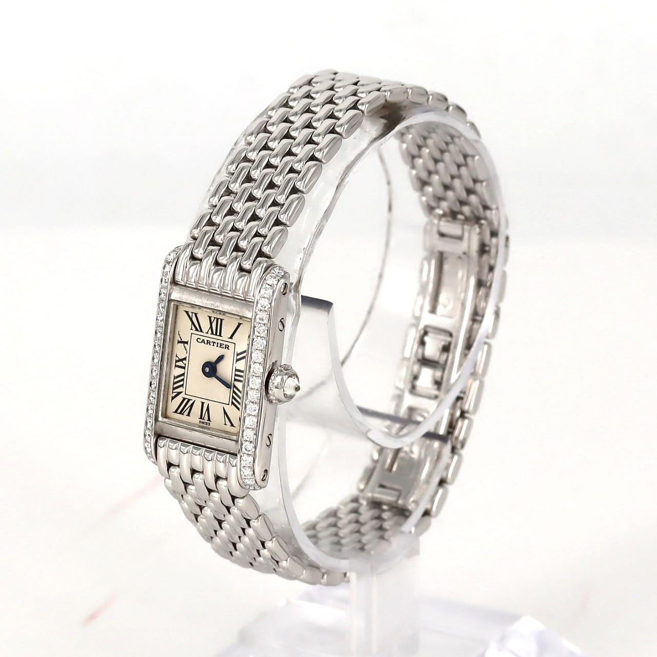 カルティエ ミニタンク WG/D WB2009U3 WG クォーツ