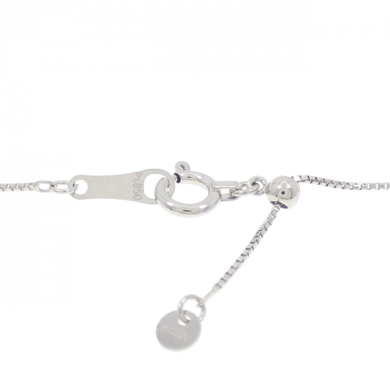 PT900/PT850 ダイヤモンド ネックレス 0.12CT