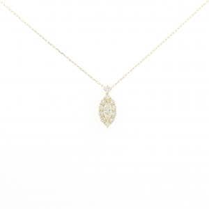 【新品】K18YG ダイヤモンド ネックレス 0.20CT