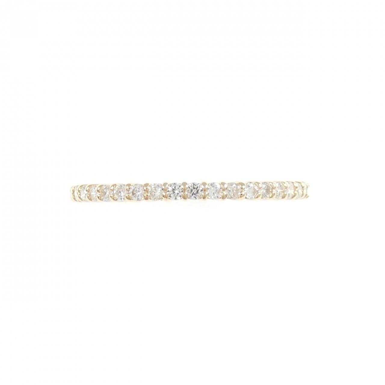 【リメイク】K18YG ダイヤモンド リング 0.20CT
