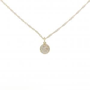 K18YG ダイヤモンド ネックレス 0.12CT