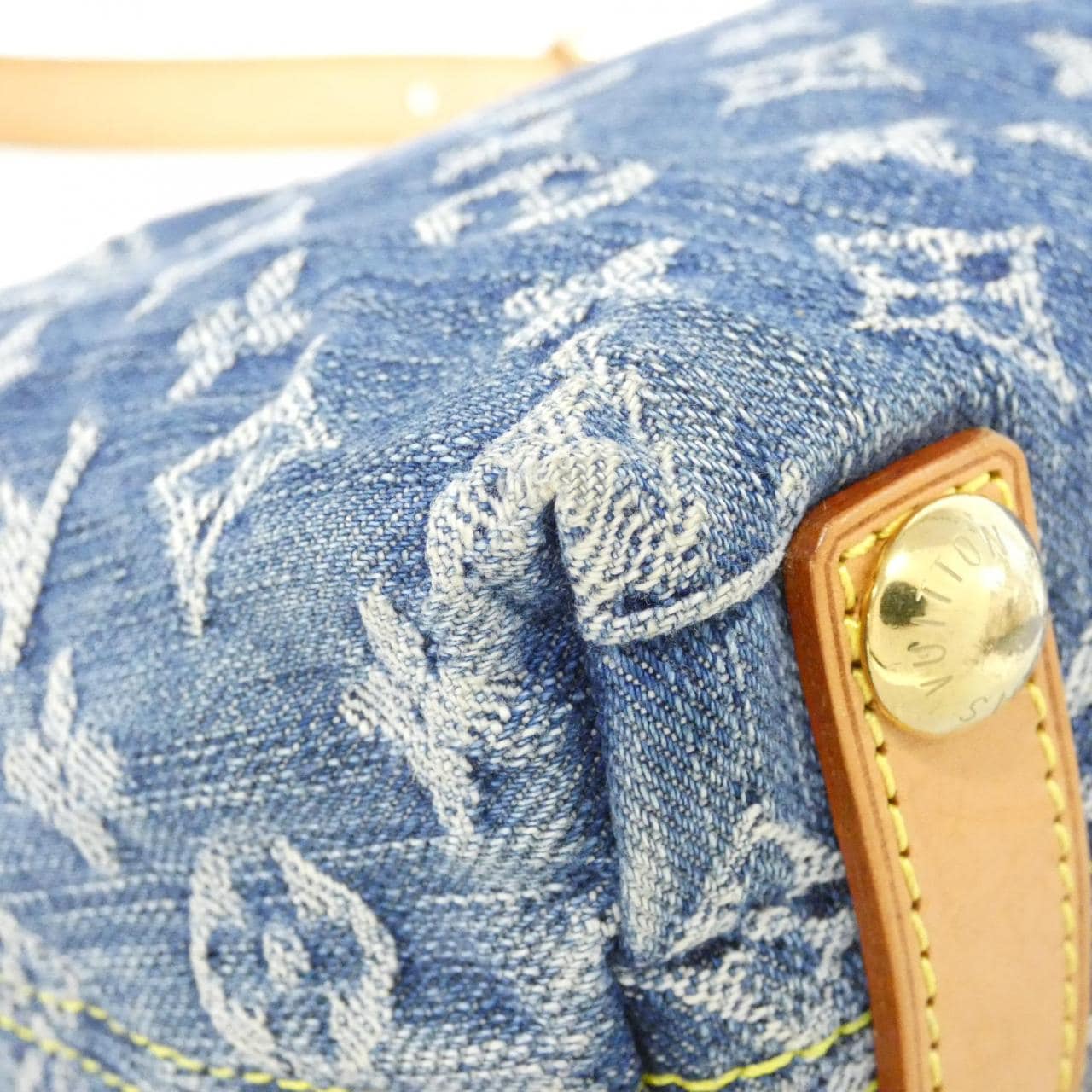 LOUIS VUITTON Monogram Denim Baggy PM M95049 單肩包