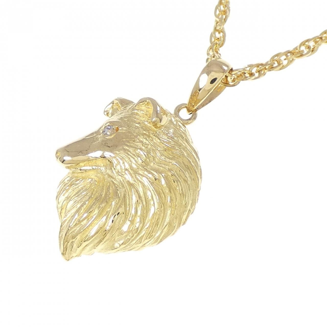 K18YG ダイヤモンド ネックレス