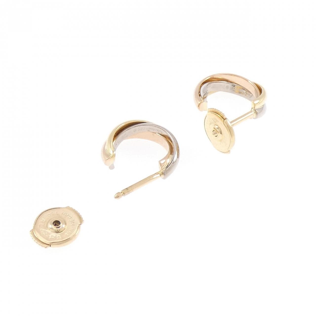 カルティエ トリニティ スモール ピアス