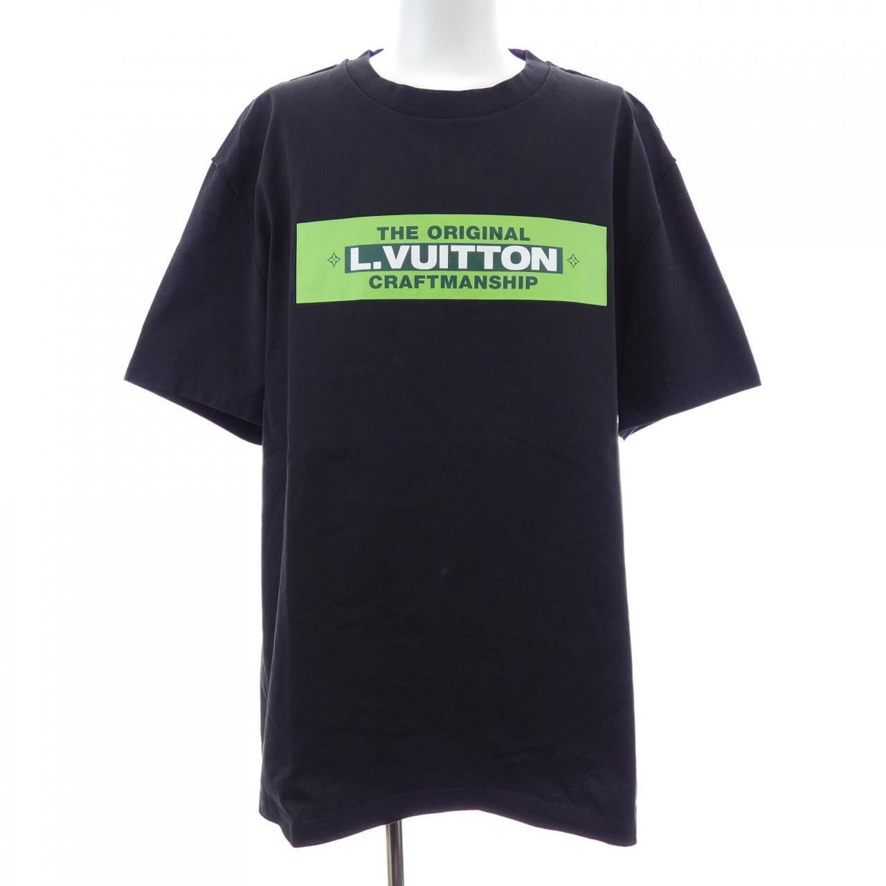 ルイヴィトン LOUIS VUITTON L.VUITTONプリーテッドTシャツ HMY61WDT3 Tシャツ
