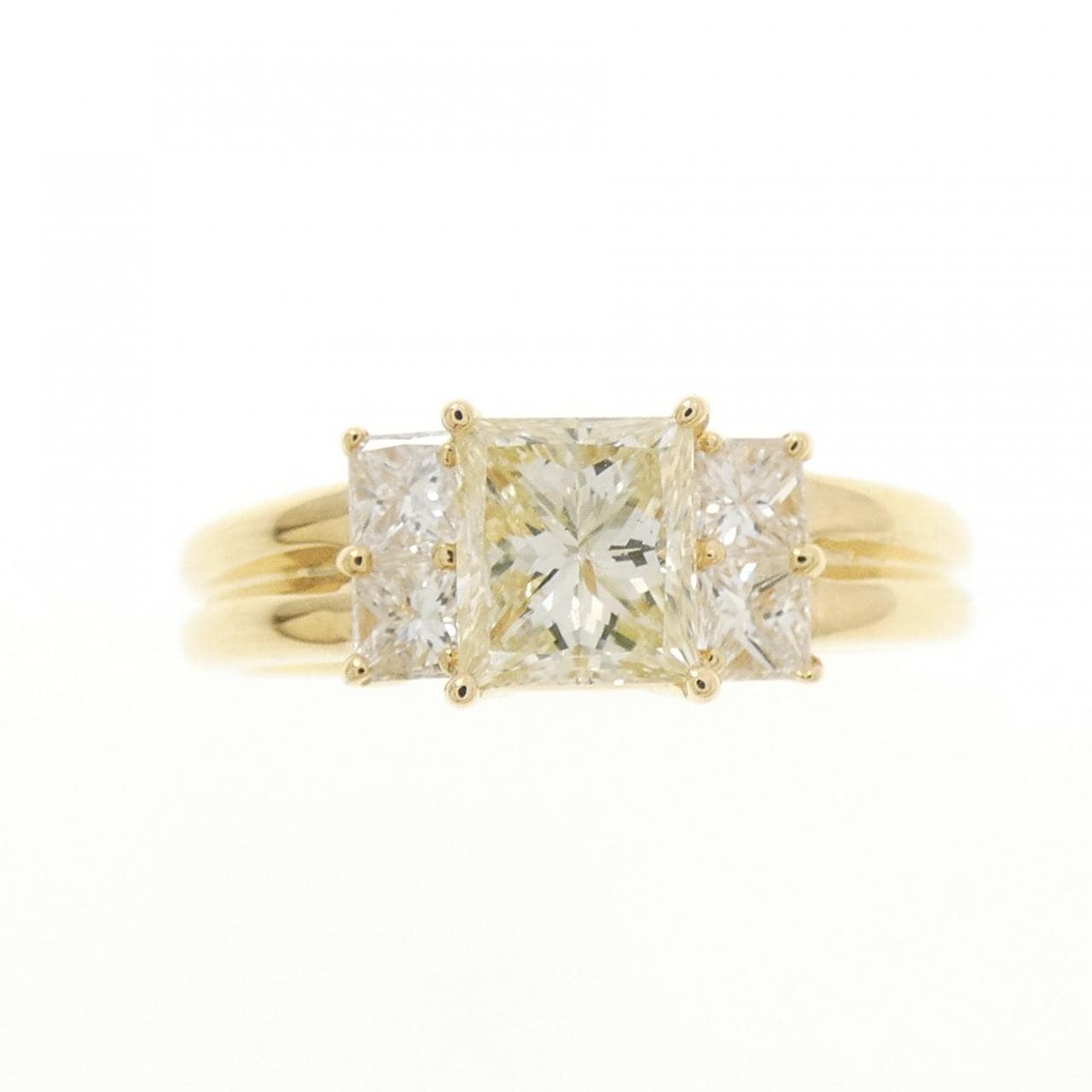 K18YG ダイヤモンド リング 1.00CT