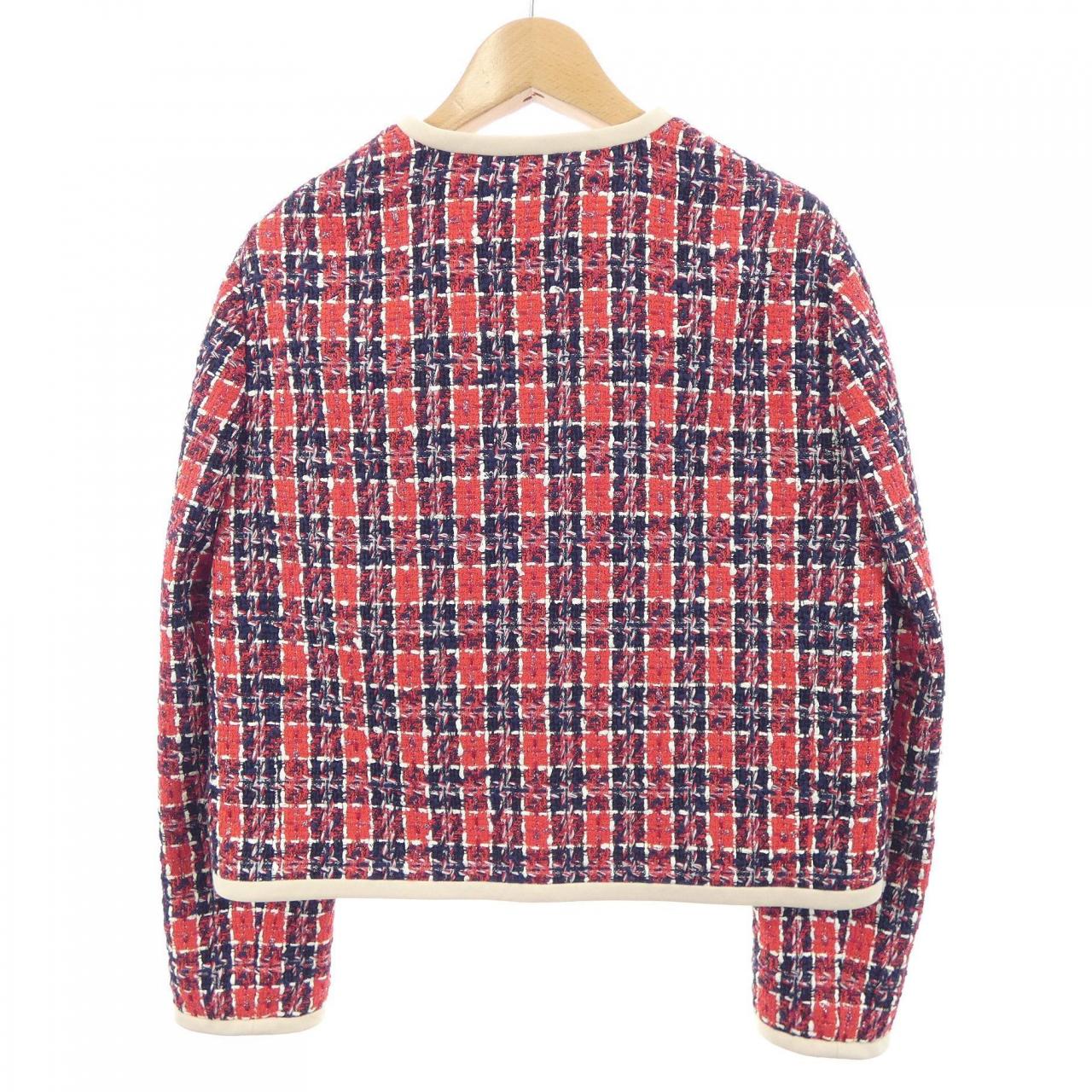 グッチ GUCCI 523670 ZKM80 ノーカラージャケット