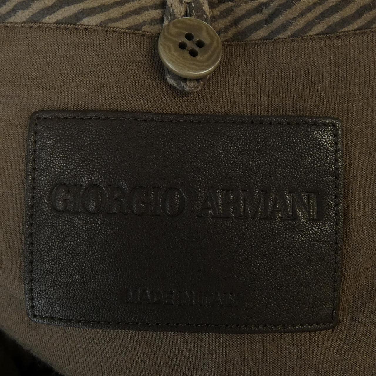 ジョルジオ アルマーニ GIORGIO ARMANI BSR21P レザージャケット