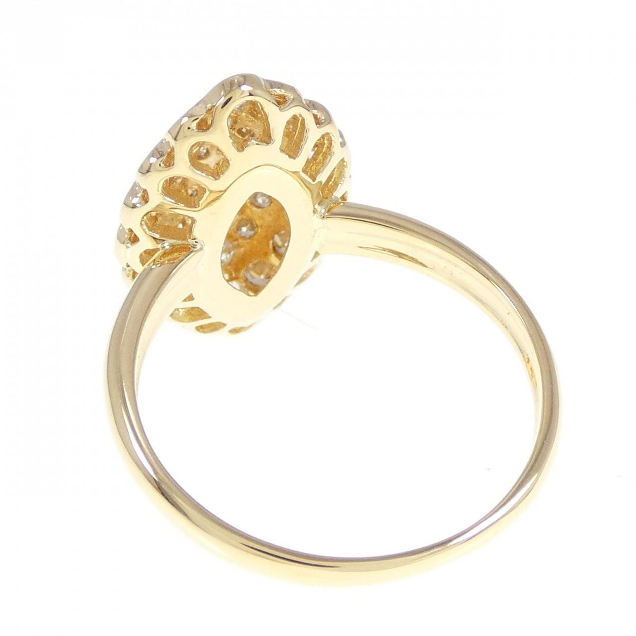 750YG ダイヤモンド リング 0.75CT