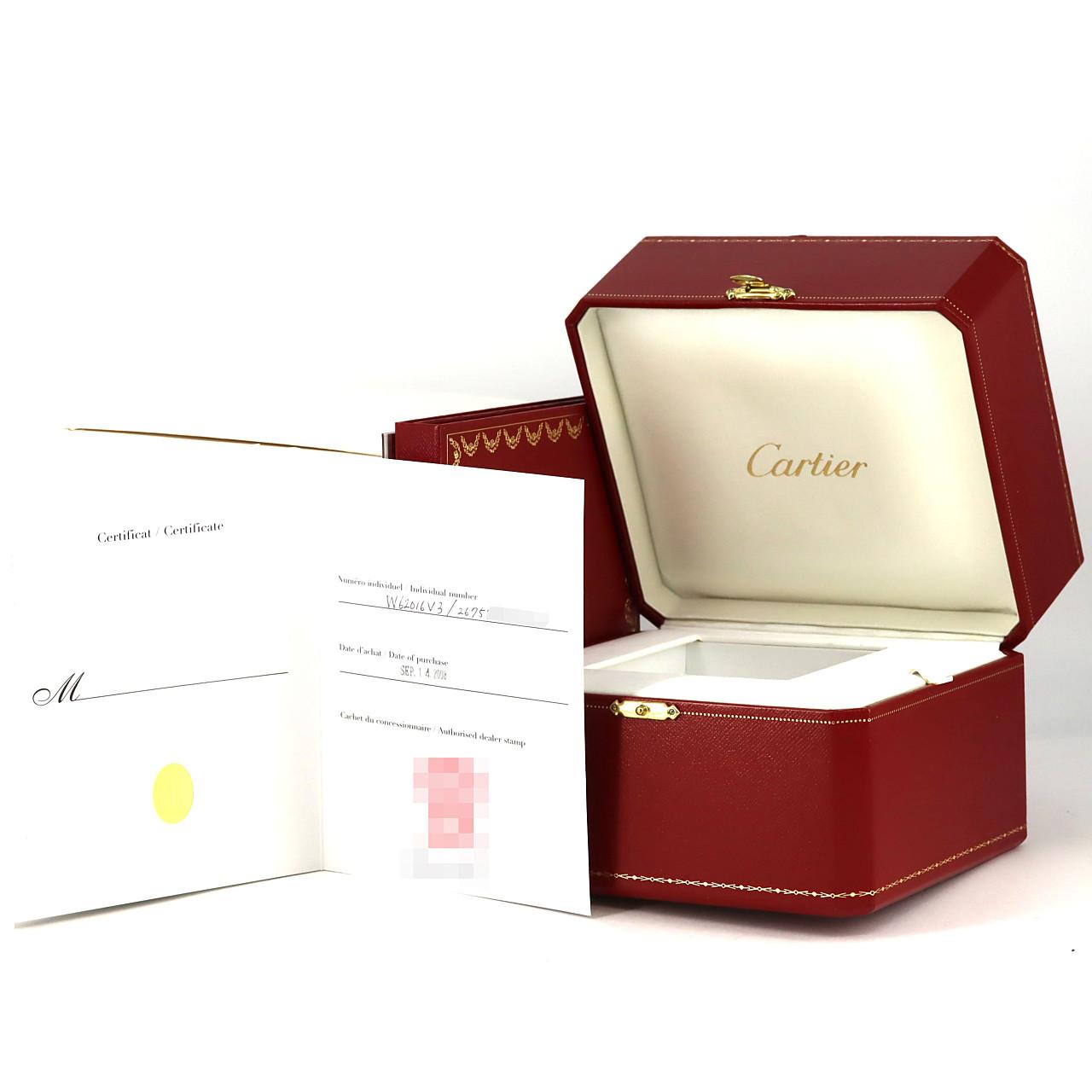 カルティエ ロードスターSM W62016V3 SS クォーツ