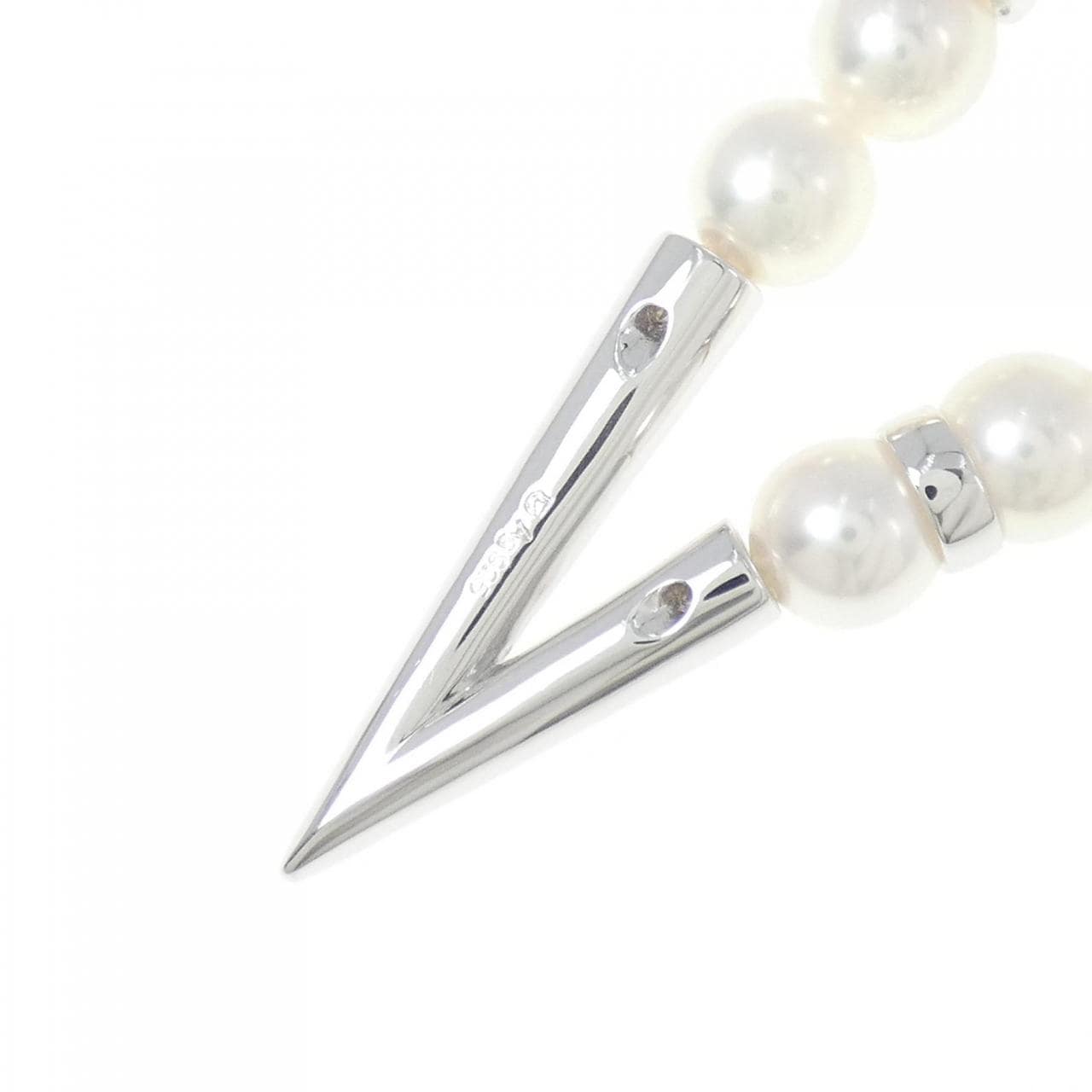 MIKIMOTO V 形绳项链 6.5-7 毫米