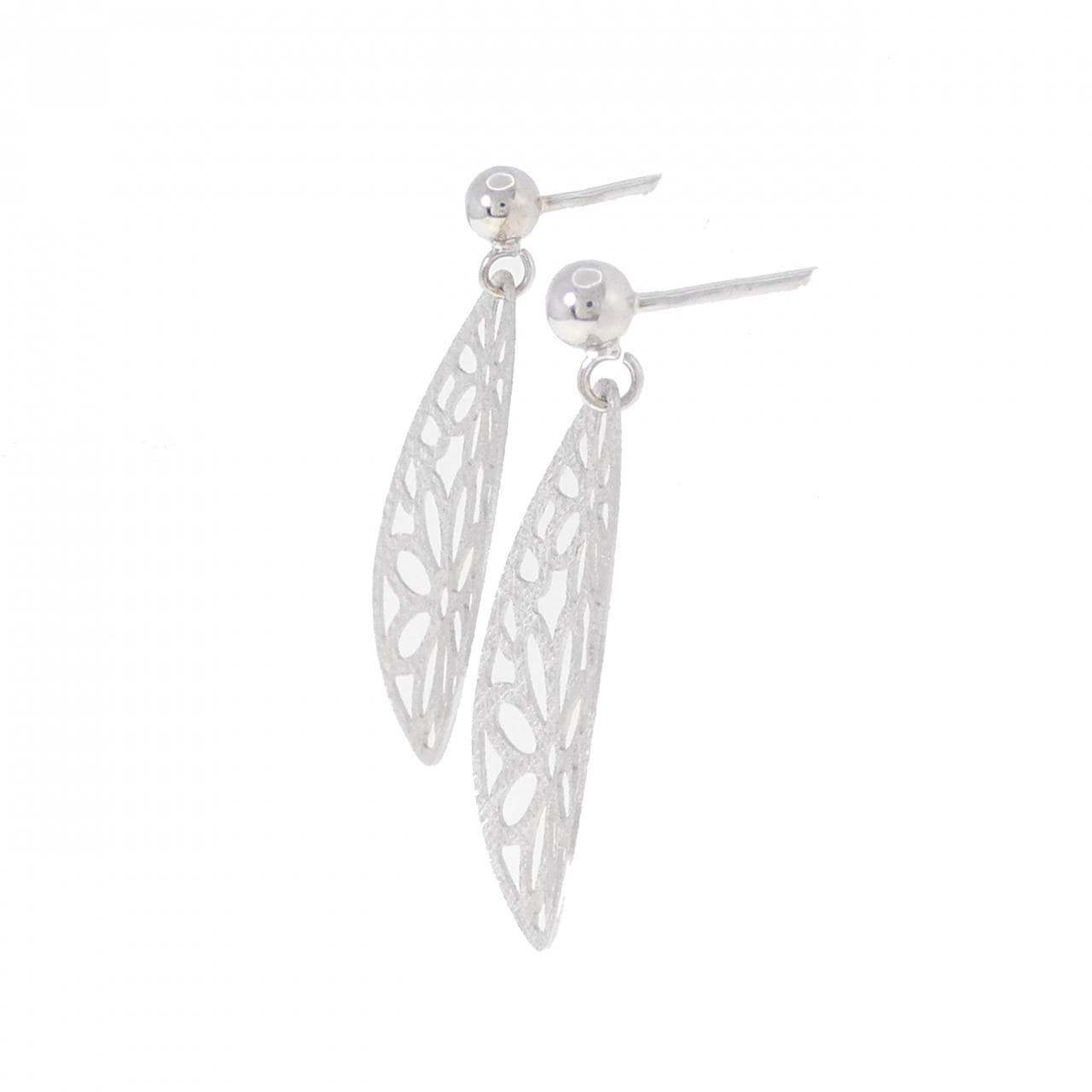 750WG earrings