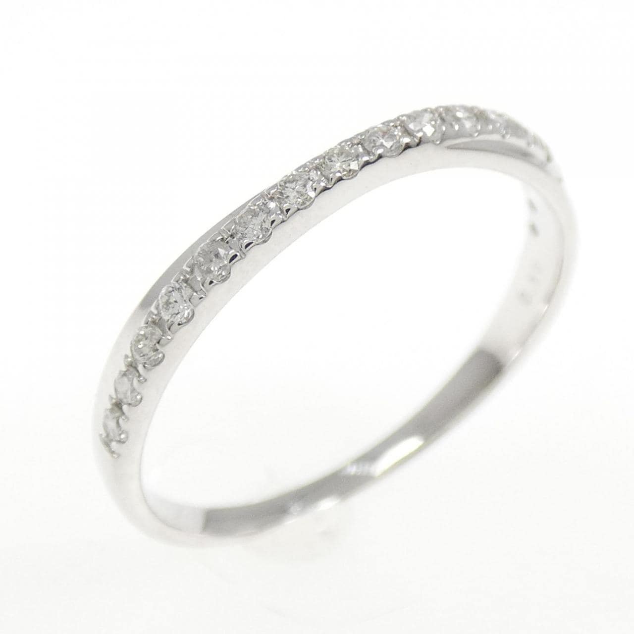 K14WG ダイヤモンド リング 0.16CT