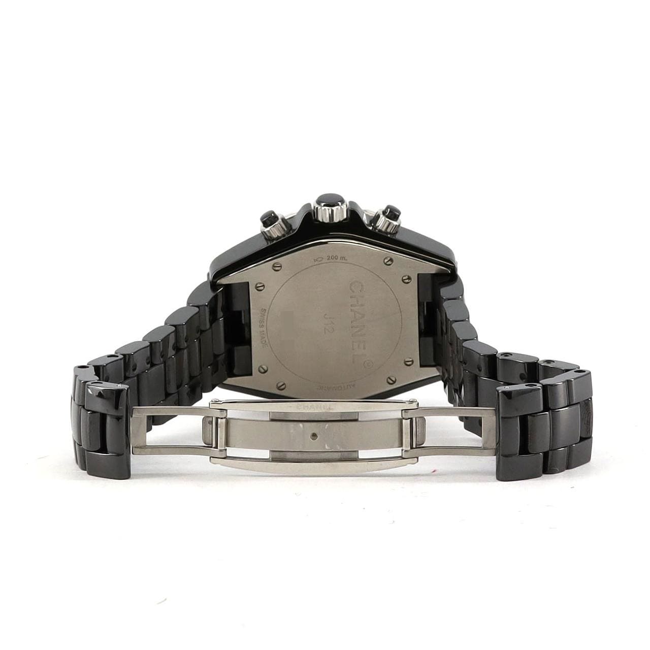 CHANEL J12 Chronograph Ceramic 9P H2419 Ceramic Automatic